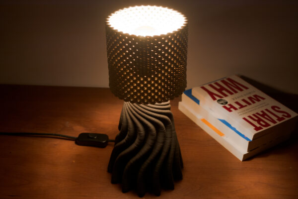 Dottedwave lamp top light