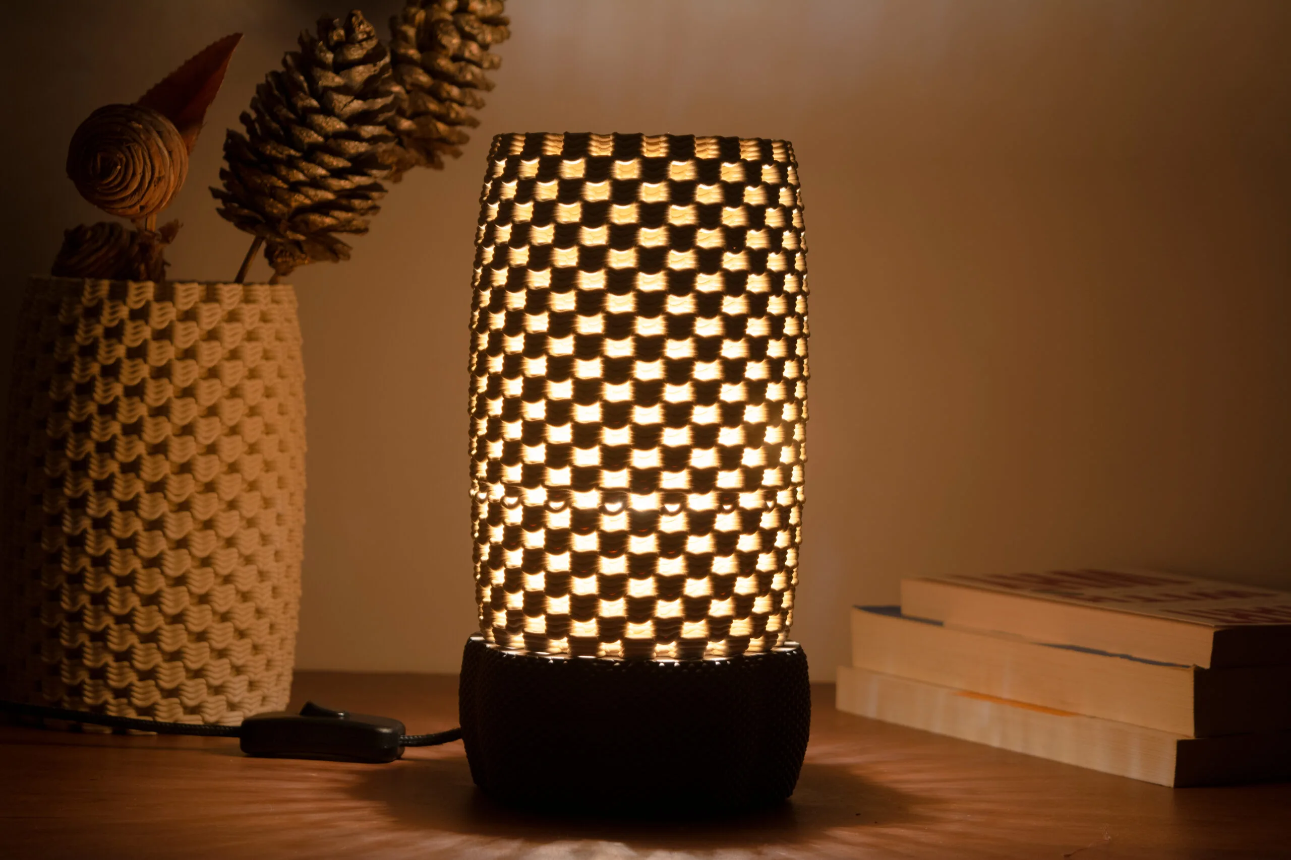 Textured lamp light